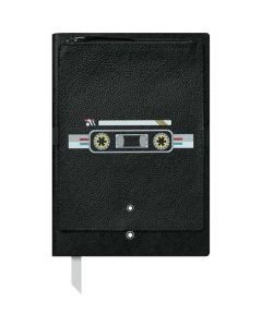 This is the Montblanc Black Fine Stationery #146 Notebook with Cassette Pocket.
