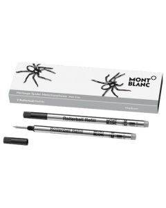 The Montblanc grey Heritage Spider rollerball pen refills.