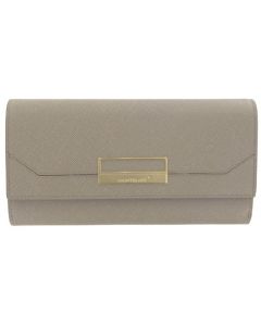 This Montblanc ladies purse is made from a Taupe leather material.