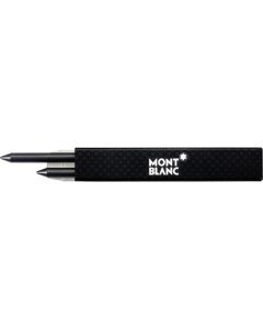 Montblanc pencil leads for Leonardo Sketch mechanical pencil. Pack of 2 4B 5.5 mm leads.