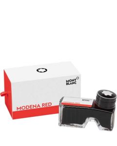 This is the Montblanc Modena Red 60ml Ink Bottle.
