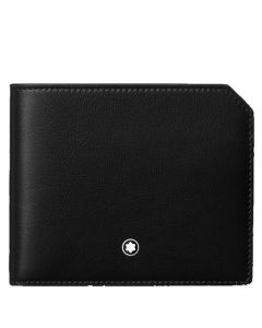 This Meisterstück Selection Soft Black 6CC Wallet is designed by Montblanc. 