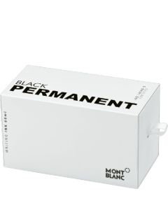 Montblanc Permanent Black Ink Bottle packaging. 
