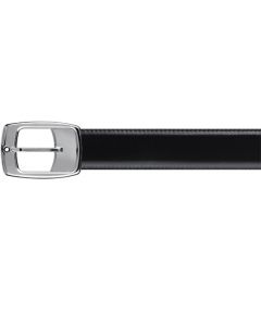 M buckle sfumato brown 35 mm leather belt - Luxury Belts – Montblanc® GT