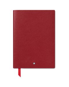 Red #163 Fine Stationery Lined Notebook designed by Montblanc.