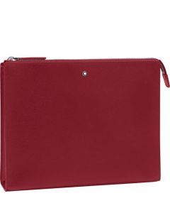 This Sartorial Red Clutch Pochette is designed by Montblanc. 