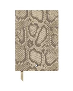 This is the Montblanc Roccia Caldo Mock Python Print Fine Stationery #146 Lined Notebook.