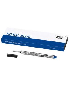 These are the Montblanc Royal Blue Capless Rollerball Refill (M).