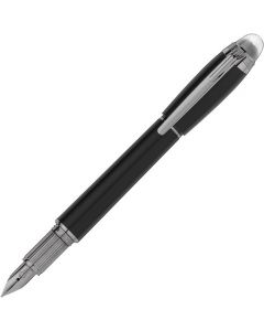 This Montblanc Black Fountain pen is part of their StarWalker collection.