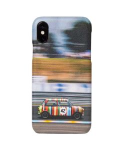 Paul Smith Racing Mini Print iPhone X Case.