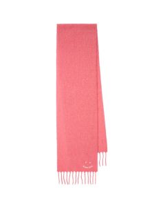This Women's 'Happy' Alpaca-Blend Pink Scarf has been designed by Paul Smith.