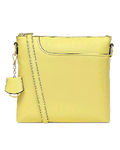 Pockets 2.0 Yellow Medium Cross Body Bag By Radley