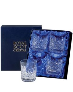 These Royal Scot Crystal London 4 x 21cl Small Whisky Tumblers can be gift wrapped on the day of purchase.