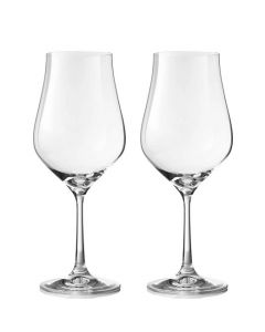 These Royal Scot Crystal Classic Collection 2 x 45cl Red Wine Glasses can be engraved on the day of purchase. 