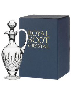 This Royal Scot Crystal London 80cl Handled Wine Decanter will be presented inside a bespoke gift box.