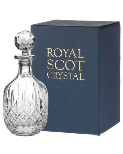 This London 100cl Port/Brandy Decanter will be presented inside a Royal Scot Crystal gift box.