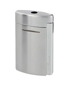 This Brushed Chrome Minijet Lighter is designed by S.T. Dupont Paris. 