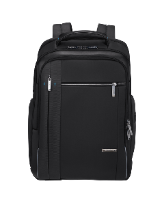This Samsonite Spectrolite 3.0 Backpack 17.3 in Black has a front zip pocket and two side zip pockets for external organisation. 