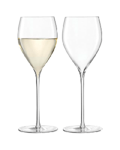 These LSA International Savoy White Wine Glasses Set of Two, 360ml make a great gift. 