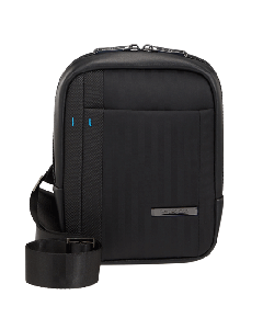 This Samsonite Spectrolite 3.0 Small Crossbody Bag  comes in black and is made with a combination of polyester and nylon. 