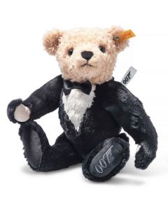 This is James Bond the Teddy Bear designed by Steiff.