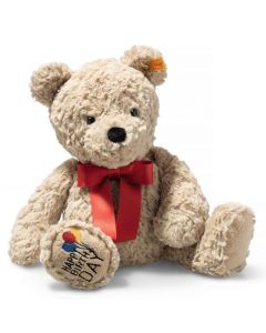 This is Soft Cuddly Friends Jimmy Birthday the Teddy Bear designed by Steiff.