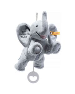 This My First Steiff Ellie the Music Box Elephant is made by Steiff. 
