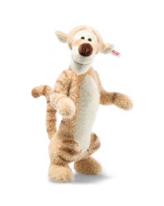 This is Christopher Robin Disney Tigger designed by Steiff.
