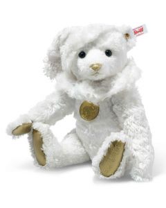 White Christmas Teddy Bear - Teddies for Tomorrow, designed by Steiff. 