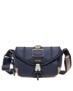 This Alpha Bravo Midnight Blue Compass Cross Body Bag is designed by TUMI. 