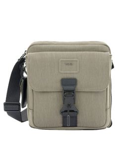 This Alpha Bravo Brown Junior Cross Body Bag was designed by TUMI. 