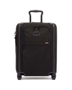 Black Alpha 3 Expandable Continental Carry-On designed by TUMI.