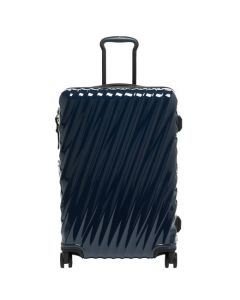 This Navy 19 Degree Short Trip Packing Case was designed by TUMI.