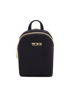 This Voyageur Black Charm Pouch is designed by TUMI. 