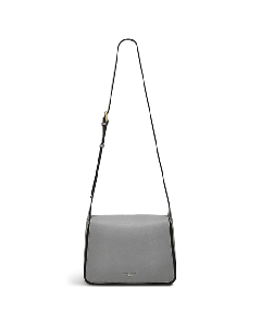 Radley's Westwell Lane Grey Leather Cross Body Bag is made out of soft-grain leather.