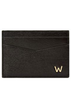 This Black 'W' 4CC Card Holder is designed by WOLF 1834.