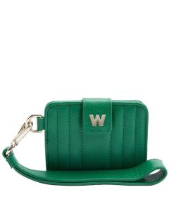 This Forest Green Mimi Card Holder with Wristlet is designed by WOLD 1834.
