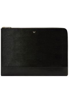 This Black 'W' Laptop Sleeve is designed by WOLF 1834.