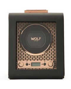 This is the WOLF Copper Axis Watch Winder.