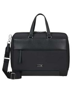 This Samsonite Zalia 3.0 Briefcase 15.6" in Black is a slightly bigger size to fit a laptop in the size of 15.6 inches.